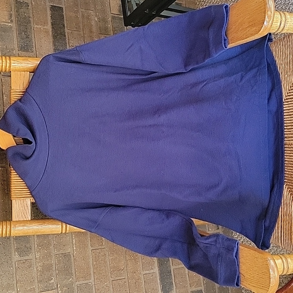 Lands' End  navy blue turtleneck, size 2XL - Picture 2 of 7